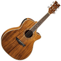 Dean Exhibition Ultra FM Acoustic Guitar charcoal burst